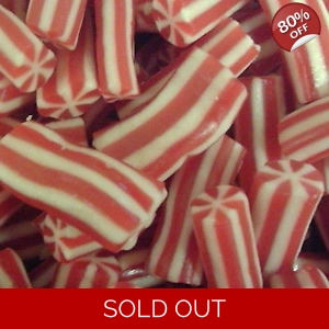 Vidal Liquorice Jumbo Candy Canes - Jelly Sweets